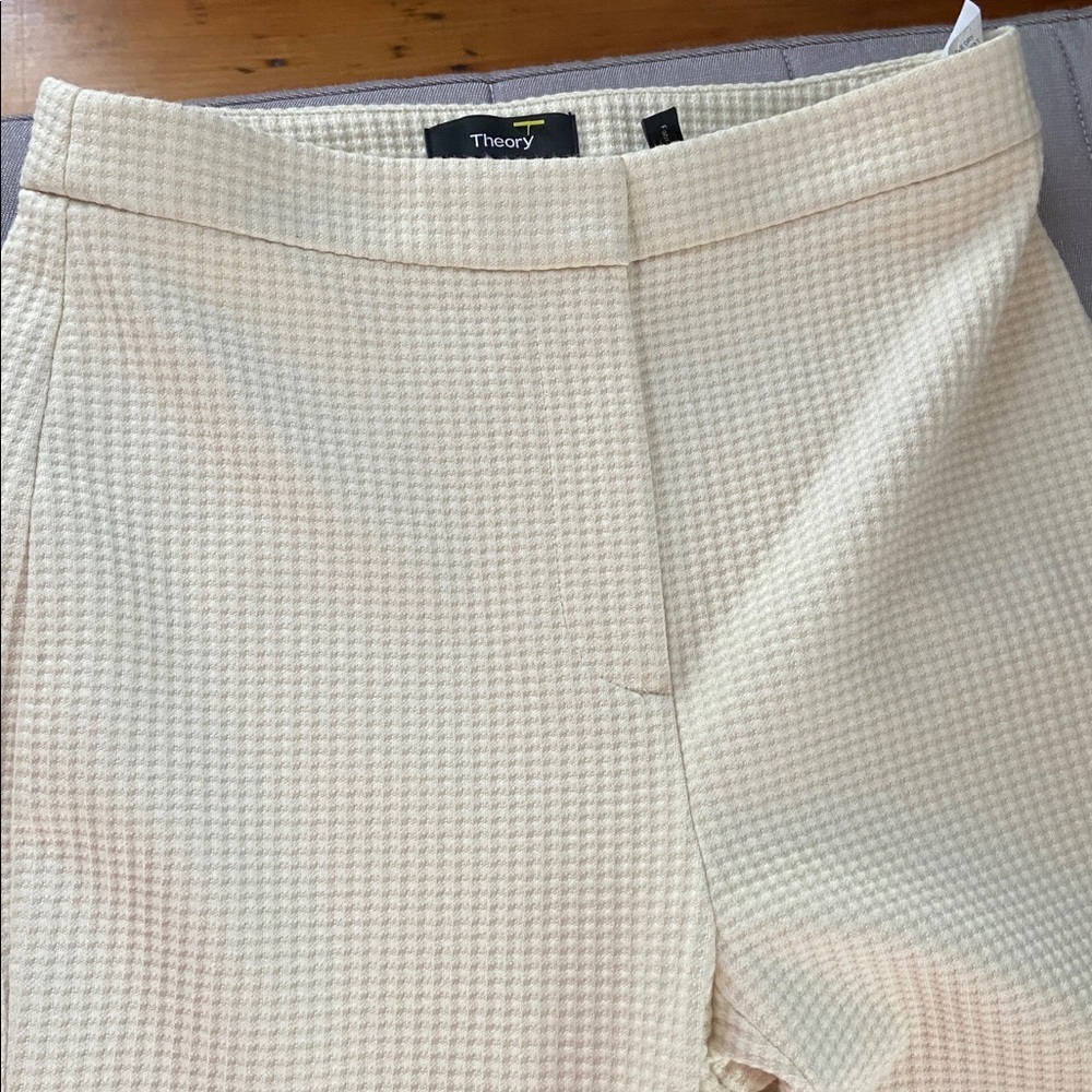 Theory cropped stretch pants 00 - Picture 2 of 5